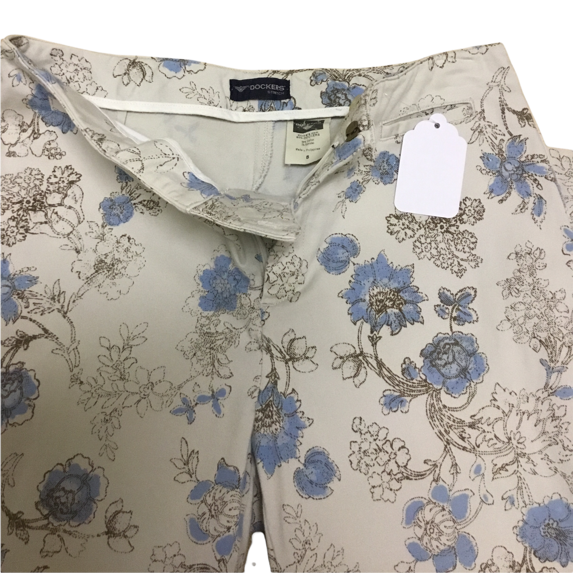 Docker Floral Pants size 8