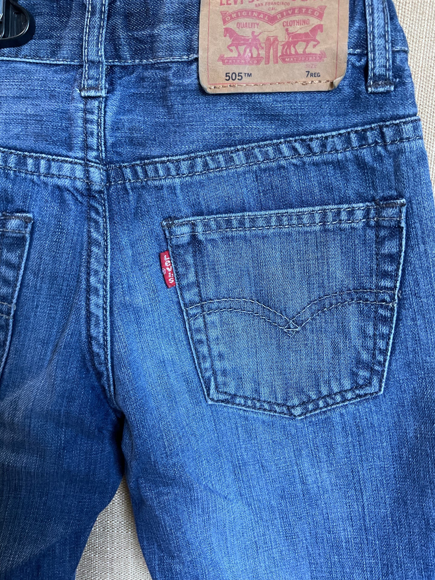 Levi’s 505 Kids Jeans Size 7R