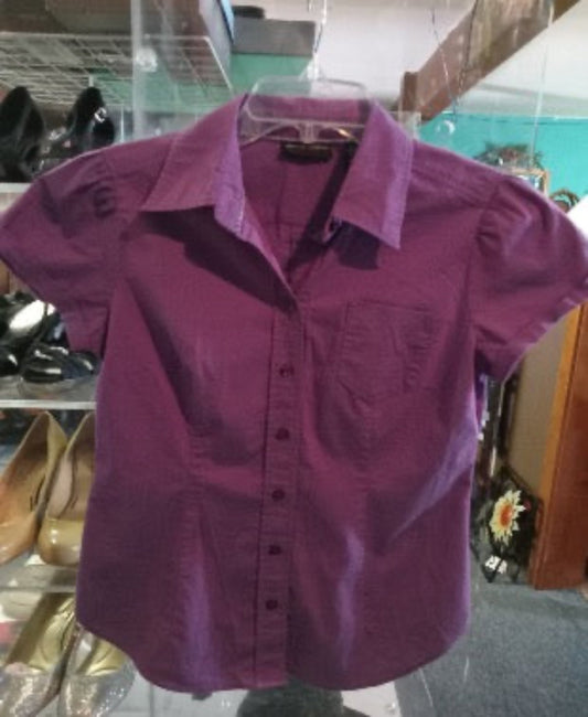 New York Company Purple/Blue Shirt Size XS