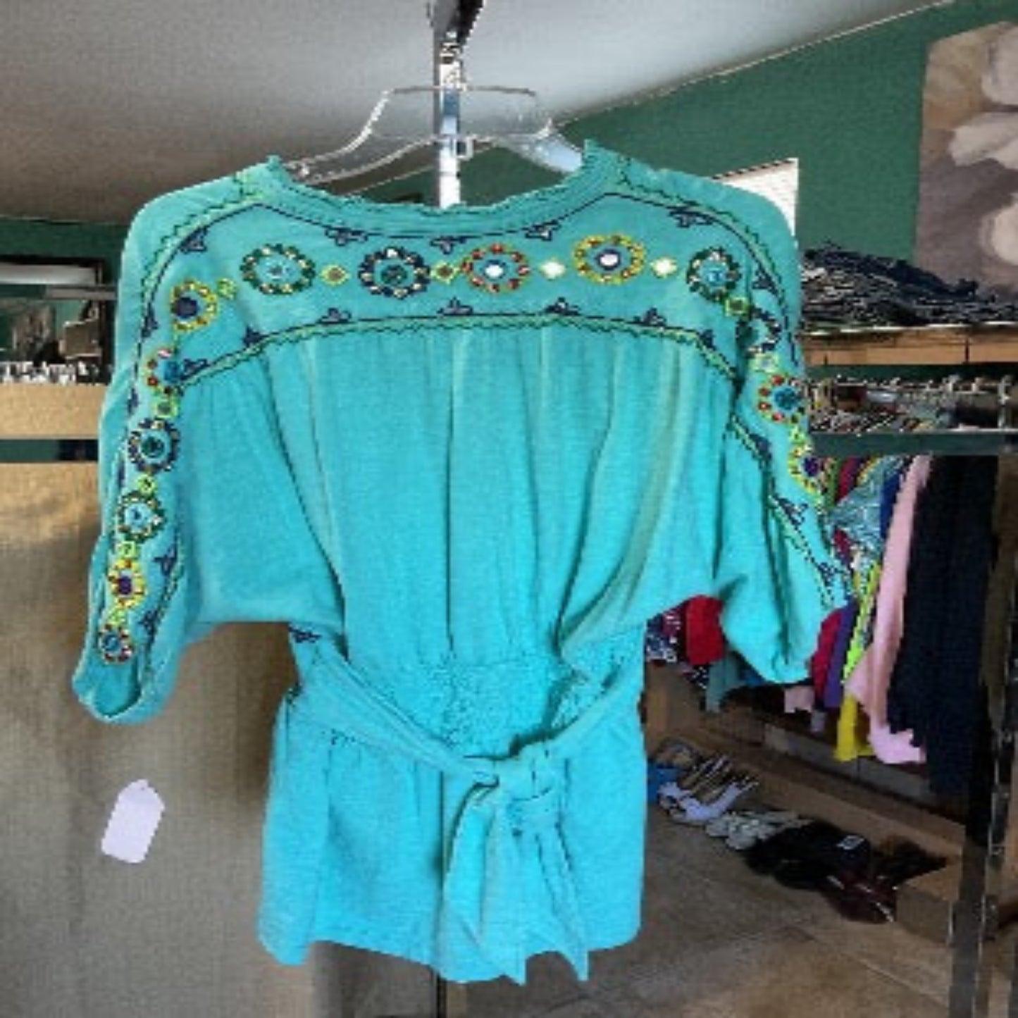 Double Ranch Women’s Boho-Western-Beach Tunic Size XS