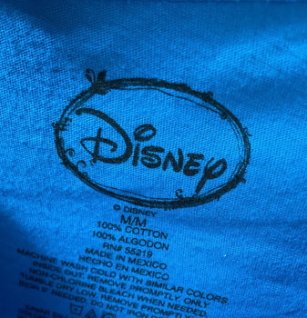 Disney Classic Minnie Blue Graphic Jr’s T-shirt Size M